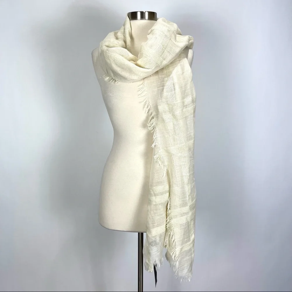 Cejon light weight cream scarf